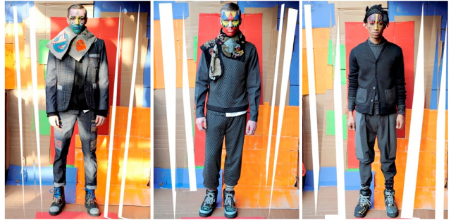 Petrou Man&#039;s interplay of color and pattern is especially singular